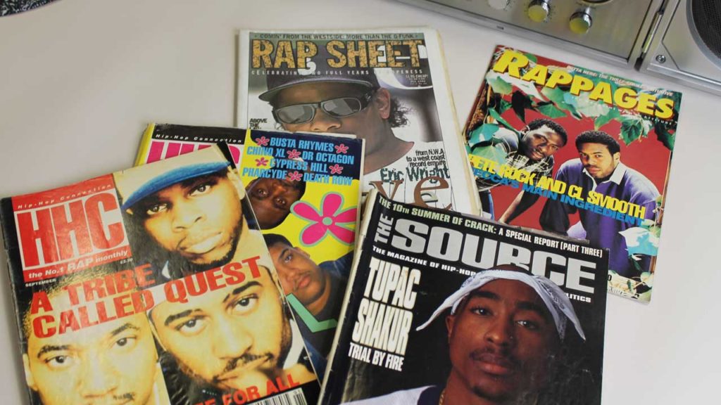 A Hip Hop Journey: 50 Years Of Kulture - Selection of hip hop magazines