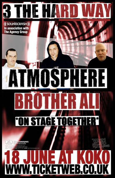 Atmosphere and Brother Ali Live At Koko 18th June