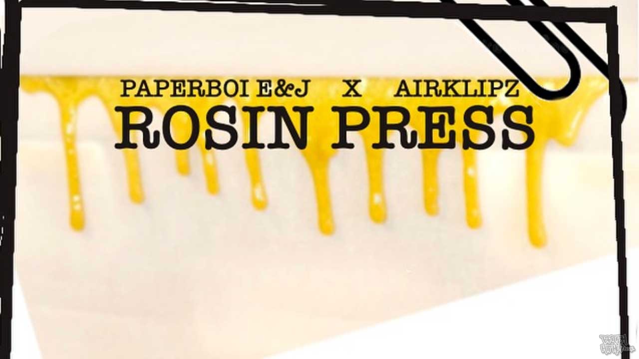 Paperboi E&J x Airklipz - Rosin Press