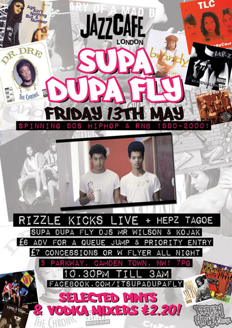 Rizzle Kicks Live at Supa Dupa Fly at Jazz Cafe May 13th