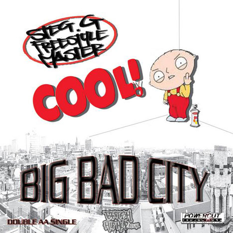 Steg G And The Freestyle Master - Cool / Big Bad City 12" [Powercut]