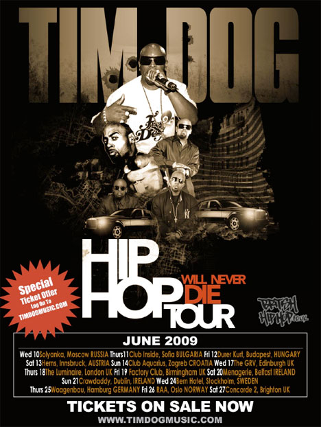 Hip Hop Will Never Die Tour: Tim Dog Feat. Kool Keith